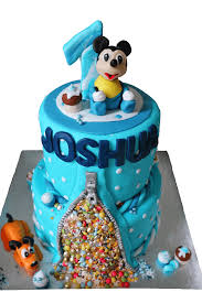 mickey mouse birthday cake 2 tier