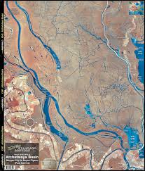Lower Atchafalaya Basin River Aerial Chart La41 Keith Map