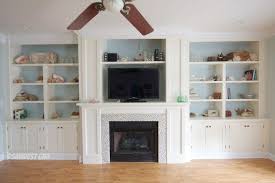 Entertainment Center And Fireplace