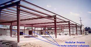 types of steel building frames from