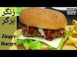 zinger burger recipe in urdu kfc