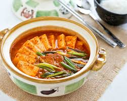 kimchi jjigae kimchi stew roti n rice