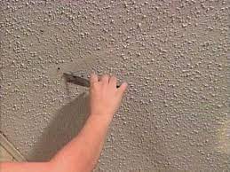 how to repair a textured ceiling how