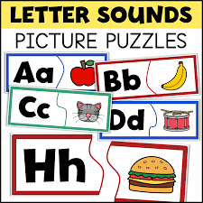 letter identification and sounds puzzle