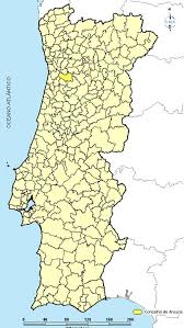 Portugal tem uma divisão administrativa composta por 22 distritos. Mapa Mapa De Portugal Dividido Por Concelhos