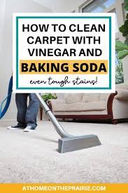 how to clean carpet with baking soda