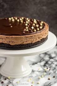 No-Bake Double Chocolate Cheesecake - Marsha's Baking Addiction