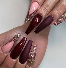 Alibaba.com offers 1,516 acrylic nail brands products. Fall Nails Burgundy Nails Glitter Nails Acrylic Nails Burgundy Acrylic Nails Burgundy Nail Designs Classy Nail Designs