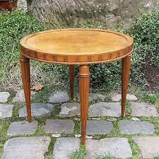 French Antique Round Coffee Table