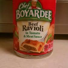 calories in chef boyardee beef ravioli