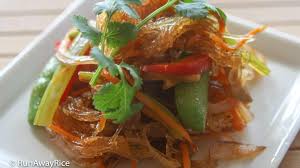 Cellophane Noodle Veggie Stir Fry (Bun Tau Xao) - Gluten-Free ...