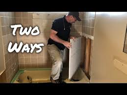 How To Remove Bathtub Shower Wall Tiles