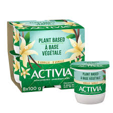 activia plant based probiotic yogurt
