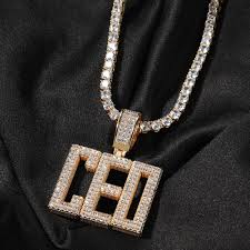 square pendant necklace