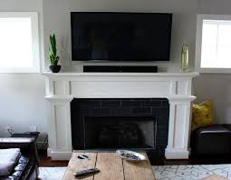 Wall And Above Fireplace Tv Mounting