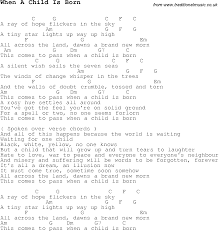 Christmas Carol/Song lyrics with chords ...