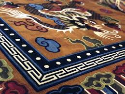tibetan dragon rug carpet wool