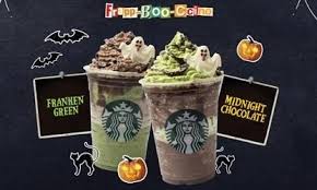 #halloween buy tipsy bartender gear: Starbucks Sg Unveils Halloween Themed Treats