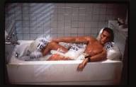 Universal Soldier Jean Claude Van Damme Muscular Ice Bath Original Transparency | eBay Australia