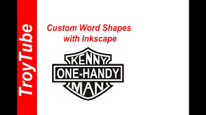 custom harley shield with inkscape