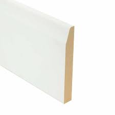 144mm fin primed mdf chamfered skirting