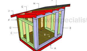 Large Dog House Roof Plans