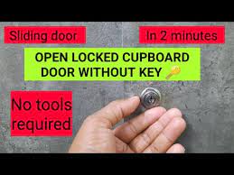 Sliding Door Lock Opening Without Key