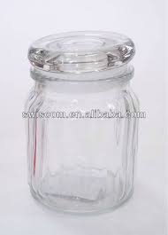 Small Glass Candle Jar Candy Jar With