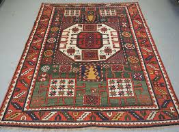 antique caucasian karachov kazak rug