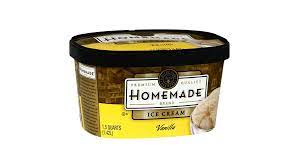 homemade brand ice cream vanilla 1 5
