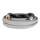 BE 50 ft. 4000 PSI Non-Marking High Pressure Hose with Quick Connect Fittings in Grey