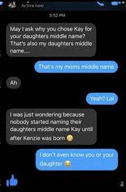 Yes, because its not like people have the same names. Wild concept : r/insaneparents