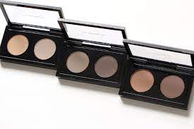 mac s brow duos in blonde brunette and