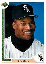 Here is a card which perfectly exemplifies what bo jackson was best known for: 15 Best Bo Jackson Cards Of The 1980s And Early 1990s