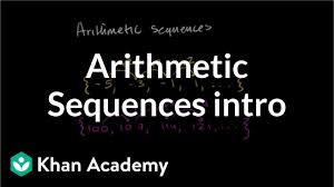 Intro To Arithmetic Sequences Algebra Video Khan Academy
