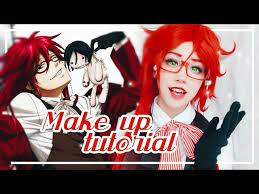 grell sutcliff cosplay makeup me