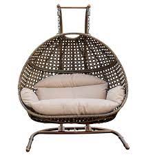 Outdoor Patio Egg Lounge Chair Swing