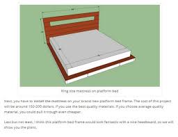 Build Your Own Floating Platform Bed