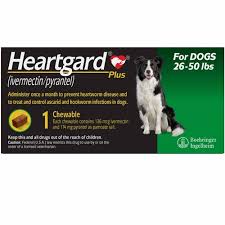 heartgard plus green for dogs 26 50 lbs