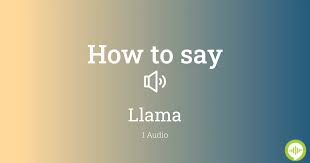 how to ounce llama in welsh