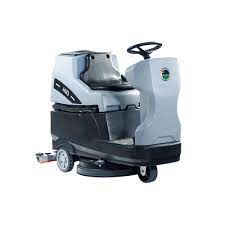 automatic ride on floor scrubber