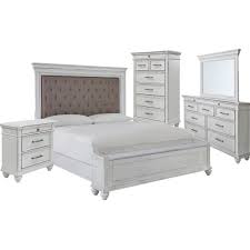ashley kanwyn upholstered bedroom set