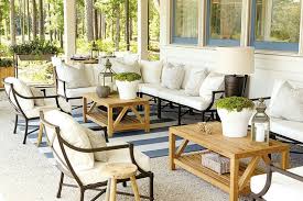 to arrange outdoor furniture