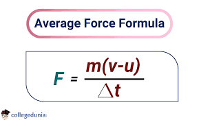 Average Force Formula Definition