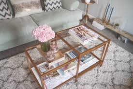 Or, you can choose a table that pops out with a bright colour or exciting design. Georgi A Ikea Hack A Gold Marble Coffee Table Ikea Hack Living Room Ikea Kids Table Ikea Coffee Table