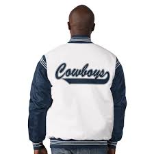 Shop our selection of vintage today! Dallas Cowboys Starter Mens The Renegade Star Varsity Throwback Jacket Dallas Cowboys Pro Shop