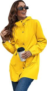 Womens Yellow Raincoat Style Uk