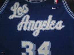 Louis blues tampa bay lightning the lakers have won the 2020 nba finals! Nike Los Angeles Lakers Shaquille O Neal 34 Retro Blue Xl Jersey 1848539484