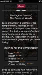 King & queen of wands | king & queen of cups | king & queen of swords | king & queen of pentacles. Tarot Card Combinations App