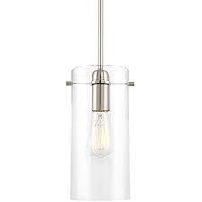 clear glass cylinder shade adjustable